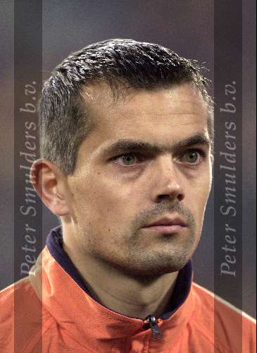 Brussel, 29 maart 2000
Belgie-Nederland, eindstand 2-2 in het Koning Boudewijn stadion vriendschappelijk wedstrijd
Phillip Cocu