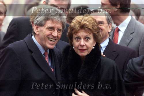 Breukelen 28 maart 2001
Opening van het Albert Heyn gebouw op Neyenrode.
Neelie Kroes en Bram Peper