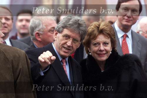 Breukelen 28 maart 2001
Opening van het Albert Heyn gebouw op Neyenrode.
Neelie Kroes en Bram Peper