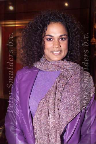 Noordwijk 18 maart 2001
Modeshow Stephan Badal in het Oranje Hotel.
Chimaine v Oosterhout