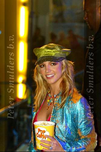 Amsterdam 20 maart 2002
Premiere Britney Spears.