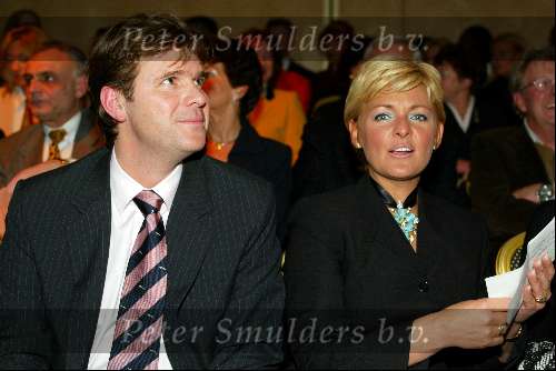 Amsterdam 2 maart 2002
Modeshow Mart Visser in het Hilton
Peter Gallas en Caroline Tensen