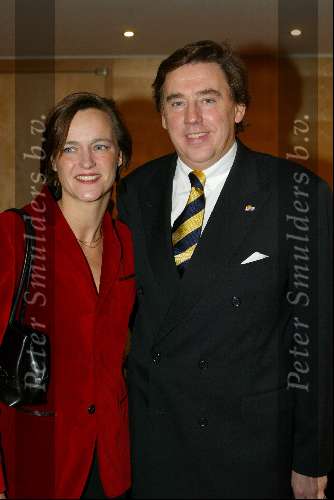 Amsterdam 2 maart 2002
Modeshow Mart Visser in het Hilton
 Ed Nijpels met vrouw Elsbeth Nijpels