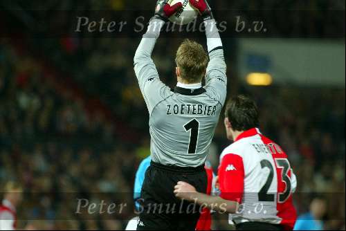 Rotterdam 21 maart 2002
Feyenoord-PSV 1-1 kwartfinale uefa cup
Edwin Zoetebier