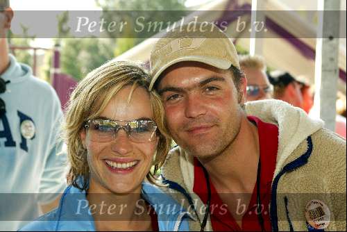 Dronten 29 maart 2002
Opening nieuwe attraktie in six flags.
Mike Starink en Fleur v d Kieft
