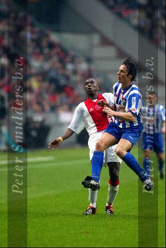 Amsterdam 18 maart 2002
AJAX-Heerenveen 2-0
Gerard de Nooijer