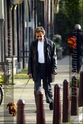Amsterdam 16 maart 2002
Hans v Wilgenburg met zijn hond