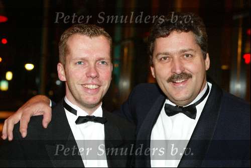 Groningen 4 maart 2002
opening van het martini theater.
Henk Krol met vriend