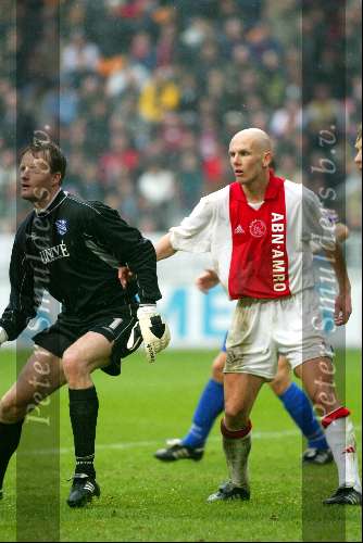 Amsterdam 18 maart 2002
AJAX-Heerenveen 2-0
Hans Vonk en Jan v d Halst