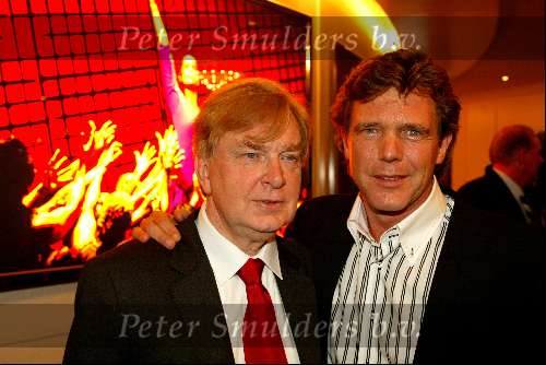Scheveningen 25 maart 2002
Afscheid Henk v d Meyden in het circustheater.
Henk v d Meyden en John de Mol jr