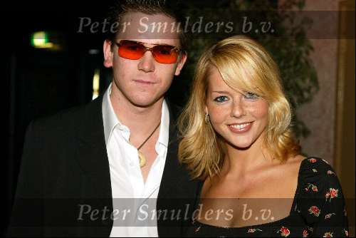 Hilversum 24 maart 2002
Gala  Willeke Alberti Foundation bij studio 21
Johnny de Mol met Chantal Janzen