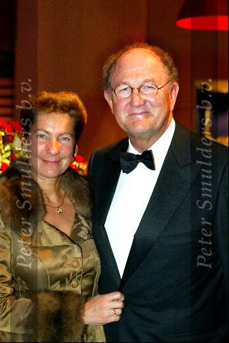 Groningen 4 maart 2002
opening van het martini theater.
Joop v d Ende met Janinen v d Ende
