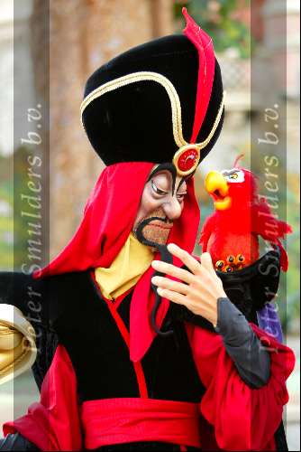 Disneyland Parijs 14 naart 2002
10 jarig bestaan disneyland
kapitein haak
