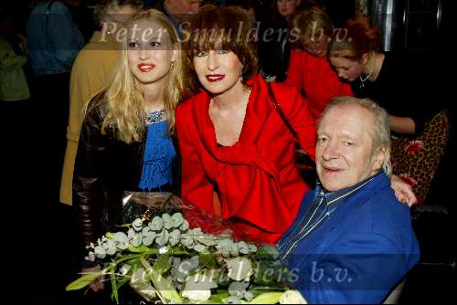 Hilversum 24 maart 2002
Gala  Willeke Alberti Foundation bij studio 21
Ramses Shaffy  met Liesbeth List