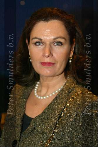 Amsterdam 2 maart 2002
Modeshow Mart Visser in het Hilton
Liz Snoyink met man