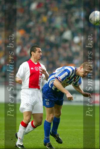 Amsterdam 18 maart 2002
AJAX-Heerenveen 2-0
Machlas