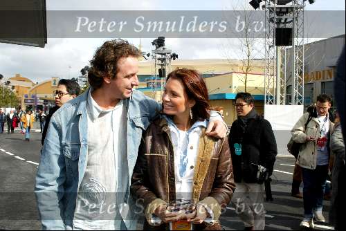 Parijs 15 maart 2002
Disneyland 10 jarig bestaan en opening nieuwe gedeelte.
Marco Borsato en Leontine Borsato