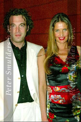 Groningen 4 maart 2002
opening van het martini theater.
Mariska Hulscher met vriend