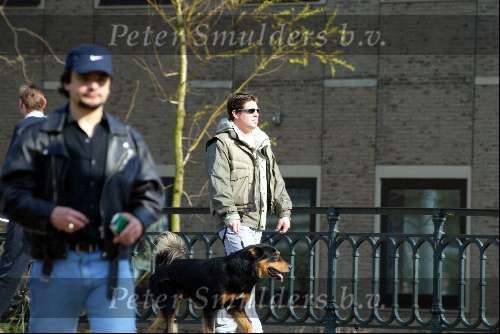 Amsterdam 16 maart 2002
Martijn Krabbe met hond