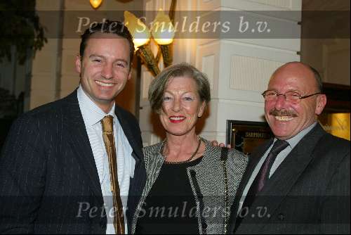 Amsterdam 11 maart 2002
Modeshow Frans Molenaar in Amstel Hotel
Michael Lingg met ouders