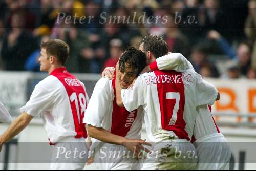 Amsterdam 18 maart 2002
AJAX-Heerenveen 2-0
Mido, Andy v d Meyde