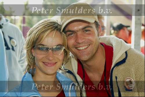Dronten 29 maart 2002
Opening nieuwe attraktie in six flags.
Mike Starink en Fleur v d Kieft