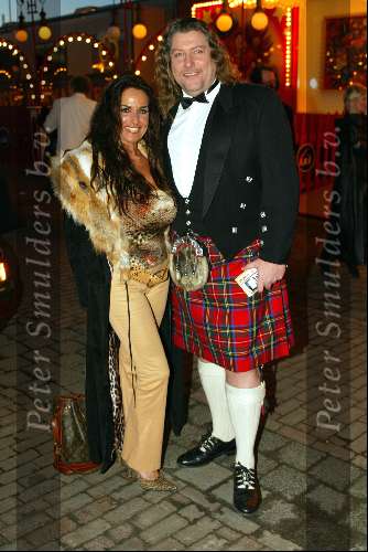 Breda 22 maart 2002
Premiere Circus Renz
Paolo de Graaff met vriendin in kilt
