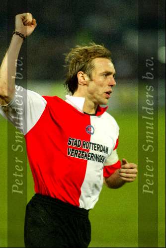 Rotterdam 21 maart 2002
Feyenoord-PSV 1-1 kwartfinale uefa cup
 Paul Bosvelt