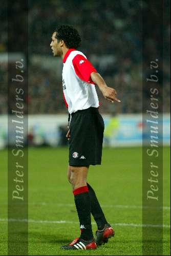 Rotterdam 21 maart 2002
Feyenoord-PSV 1-1 kwartfinale uefa cup
Pierre v Hooijdonk