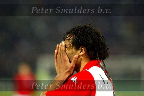 Rotterdam 21 maart 2002
Feyenoord-PSV 1-1 kwartfinale uefa cup
 Pierre v Hooijdonk