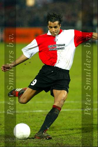 Rotterdam 21 maart 2002
Feyenoord-PSV 1-1 kwartfinale uefa cup
 Pierre v Hooijdonk