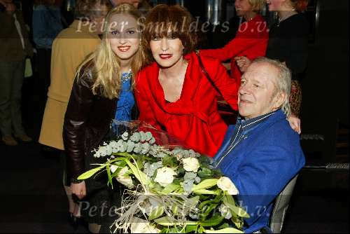 Hilversum 24 maart 2002
Gala  Willeke Alberti Foundation bij studio 21
Ramses Shaffy  met Liesbeth List
