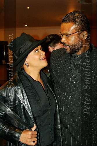 Scheveningen 25 maart 2002
Afscheid Henk v d Meyden in het circustheater.
Ruth Jacoth en Humphrey Campbell