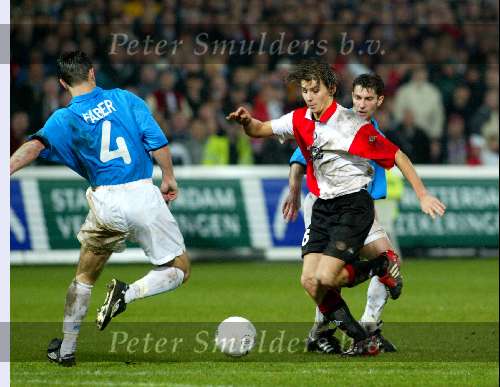 Rotterdam 21 maart 2002
Feyenoord-PSV 1-1 kwartfinale uefa cup
Ebi Smolarek