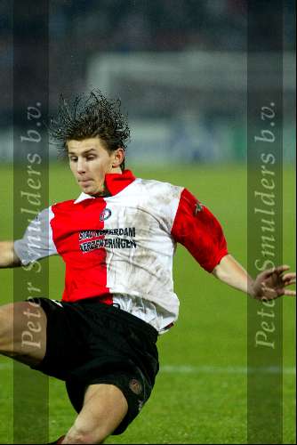 Rotterdam 21 maart 2002
Feyenoord-PSV 1-1 kwartfinale uefa cup
Ebi Smolarek
