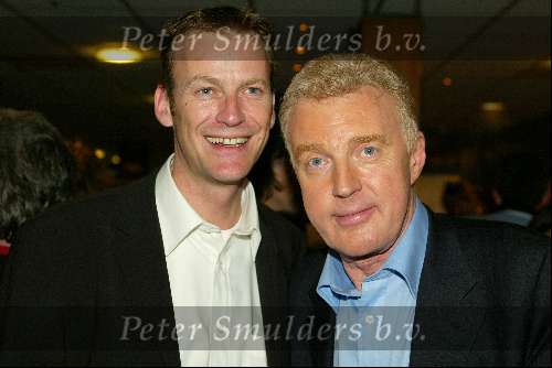 Rotterdam 1 maart 2003
Nationale songfestival in ahoy
Andre v Duin met vriend