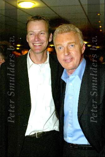 Rotterdam 1 maart 2003
Nationale songfestival in ahoy
Andre v Duin met vriend