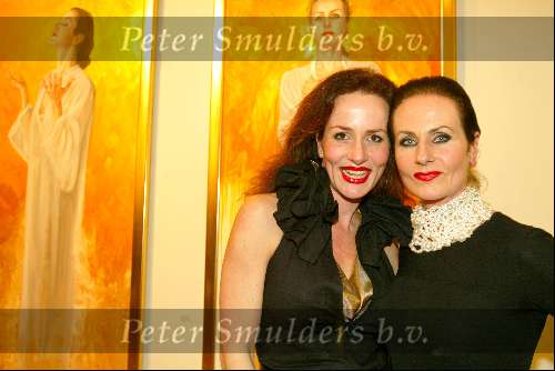 amstelveen 12 maart 2003
Opening expositie ans marcus bij jan v d togtmuseum.
ans met dochter