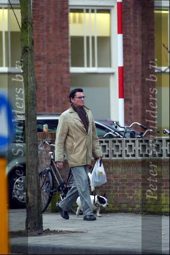 Amsterdam 5 maart 2003
Barry Hay met hond