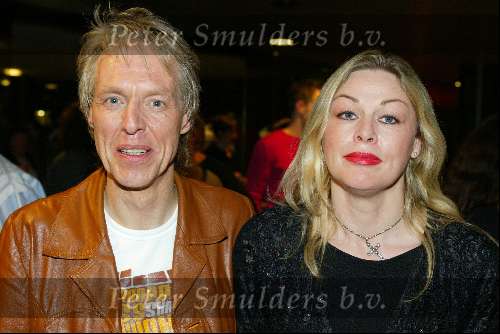 Rotterdam 1 maart 2003
Nationale songfestival in ahoy
Bert Heerink met vrouw