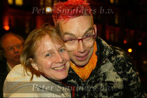 Amsterdam 11 maart 2003
boekenbal in de schouwburg van amsterdam
Dolf jansen met vrouw
