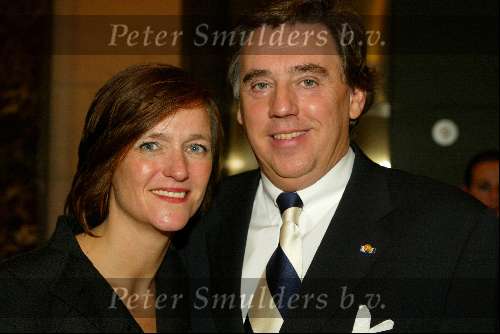 Amsterdam 8 maart 2003
modeshow mart visser in hilton
ed nijpels met vrouw