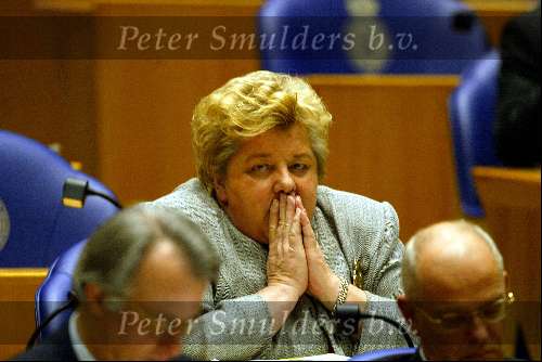 Den Haag 12 maart 2003
Debat in de 2e kamer 
Erica Terpstra