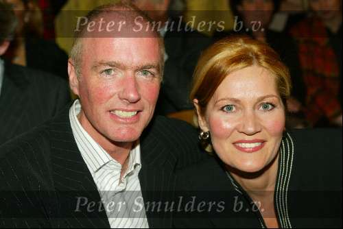 Amsterdam 10 maart 2003
Modeshow Frans Molenaar in amstel hotel.
ferdi bollland met vrouw