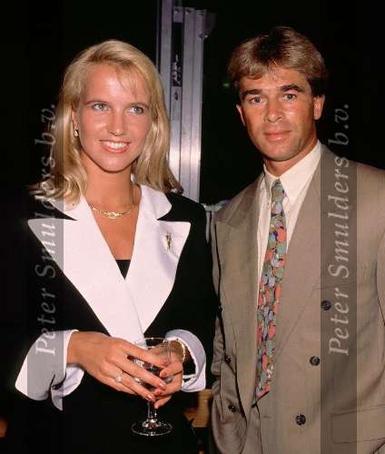 Linda de Mol met haar eerste man Fred Reuter