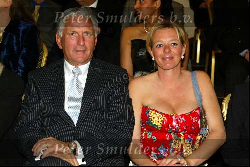 Amsterdam 8 maart 2003
Modeshow mart visser in het hilton
Frits Kroymans met vrouw