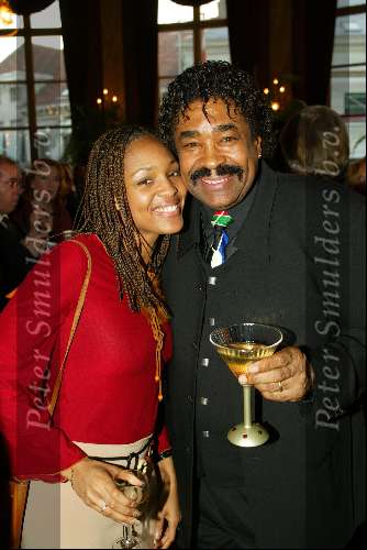 Antwerpen 23 maart 2003
Princess model of the year verkiezing in antwerpen.
george mc cray met dochter leah
