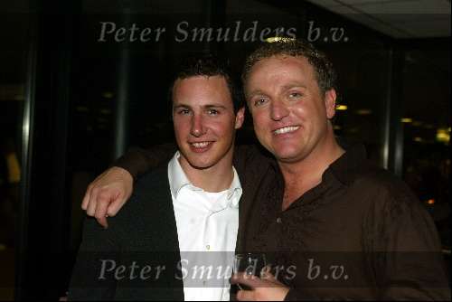 Rotterdam 1 maart 2003
Nationale songfestival in Ahoy
Gordon met zijn vriend Adriaan