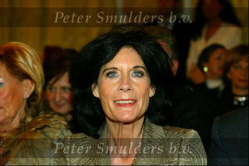Amsterdam 10 maart 2003
Modeshow Frans Molenaar in amstel hotel.
Gretha Duisenberg