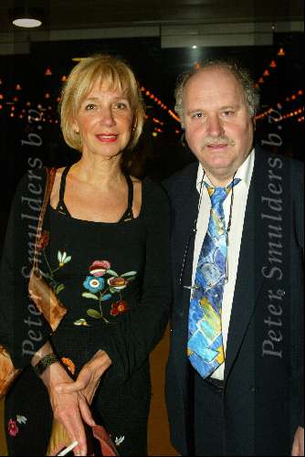 Rotterdam 1 maart 2003
Nationale songfestival in ahoy
Henk Geels met vrouw